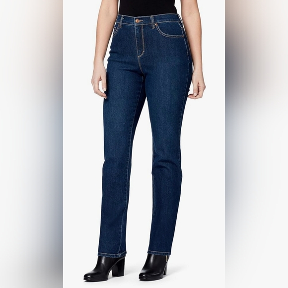 Gloria Vanderbilt Denim - Gloria Vanderbilt Sz 24w Amanda Denim Blue Jeans. EUC.